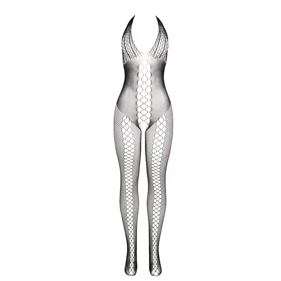 SUBBLIME - 951832 боди чорапогащник с OPEN BACK и CROSS DETAILS черен универсален размерснимка 2