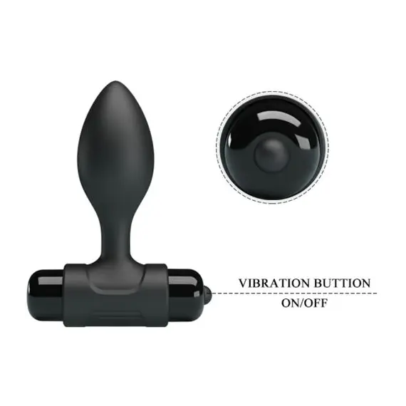 PRETTY LOVE - VIBRA BUTT 10 VIBRATIONS ANAL PLUG черенснимка 2