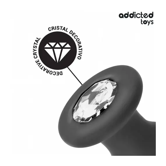 ADDICTED TOYS - ANAL PLUG с JEWEL силиконов SIZE L 12.6 смснимка 2