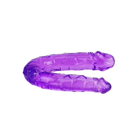 BAILE - Двоен дилдо IN LILAC FLEXIBLE желеснимка 2