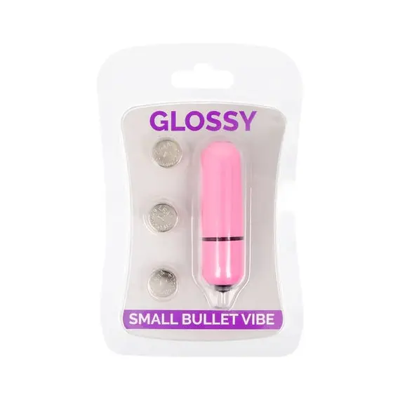 GLOSSY - SMALL вибро куршум вибратор DEEP ROSEснимка 3