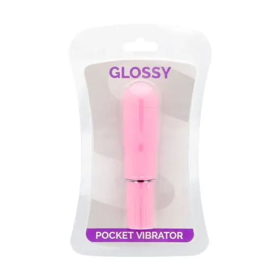 GLOSSY - POCKET вибратор DEEP ROSEснимка 3