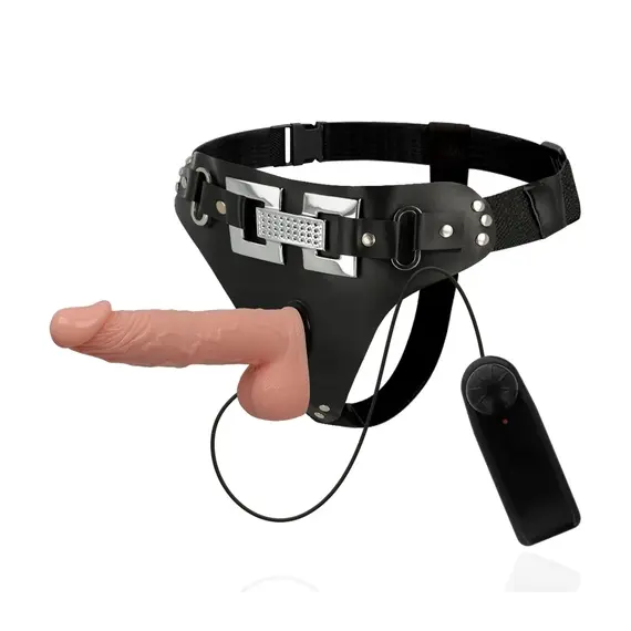 HARNESS ATTRACTION - EMMETT реалистичен вибратор 16.5 см диаметър 3.7 смснимка 3