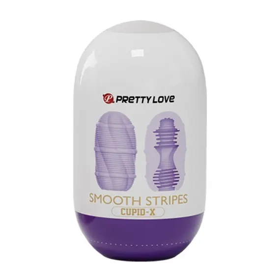 PRETTY LOVE - SMOOTH STRIPES CUPID мастурбатор EGGснимка 3