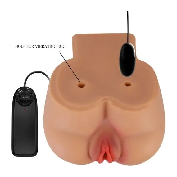 CRAZY BULL - KYLIE ASS вибратор с реалистичен вагина и ANUS дистанционно управлениеснимка 3
