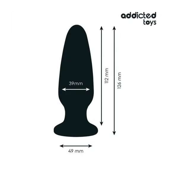 ADDICTED TOYS - ANAL PLUG с JEWEL силиконов SIZE L 12.6 смснимка 3