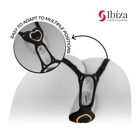 IBIZA - HEART PANTY COUPLE вибратор дистанционно управлениеснимка 3