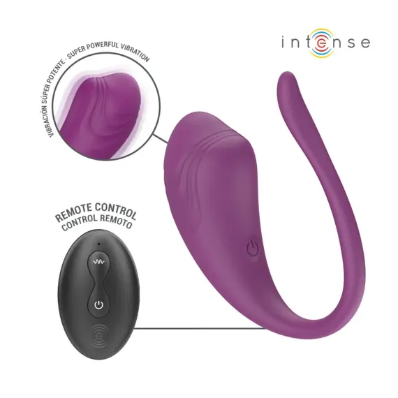 INTENSE - OLIVIA лилав VIBRATING EGG с дистанционно управлениеснимка 3