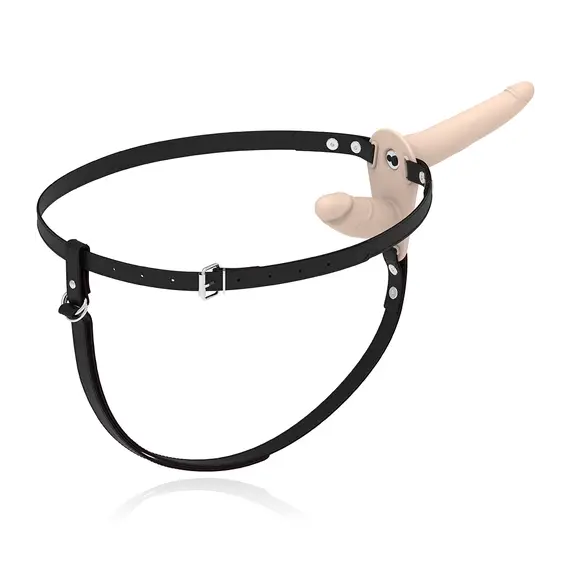 FETISH SUBMISSIVE HARNESS - Двоен пенетрация телесен UP вибраторснимка 4