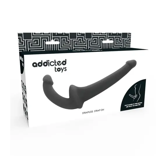 ADDICTED - Дилдо с RNA S без колан черенснимка 4