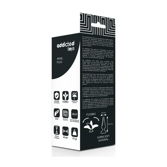 ADDICTED TOYS - ANAL PLUG 14.5 см черенснимка 4