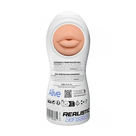 ALIVE - MAXI FLEX MALE MASTURBADOR ORAL SIZE Lснимка 4