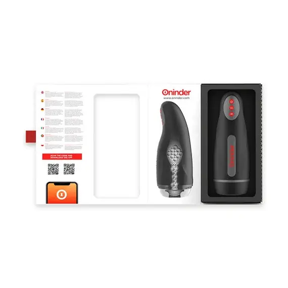ONINDER - SEOUL RECHARGEABLE MALE мастурбатор 10 SPEED - FREE APPснимка 4