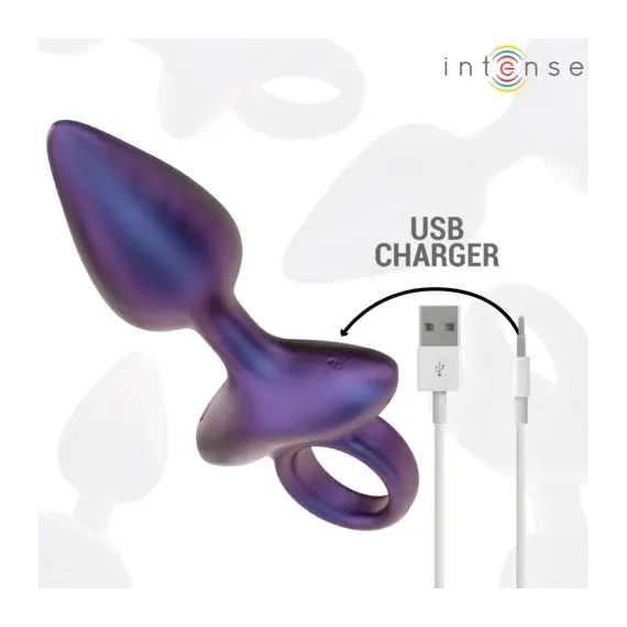 INTENSE - MICHAEL VIBRATING ANAL PLUG MODEL 2 дистанционно управлениеснимка 4