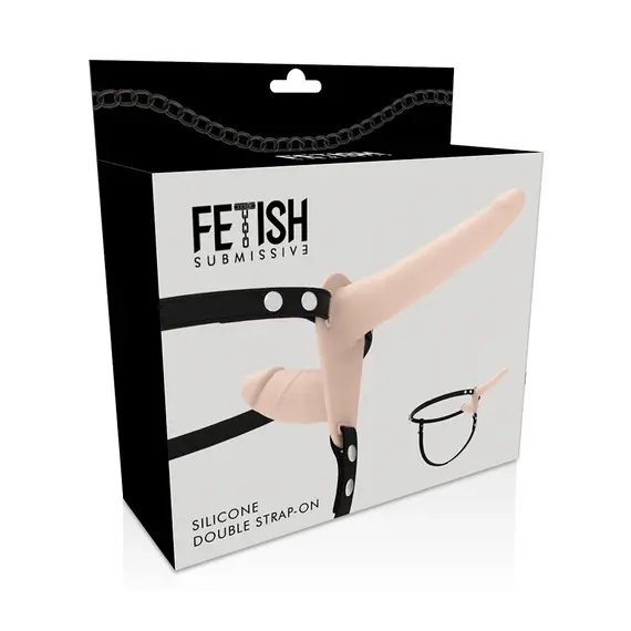 FETISH SUBMISSIVE HARNESS - Двоен пенетрация телесенснимка 5