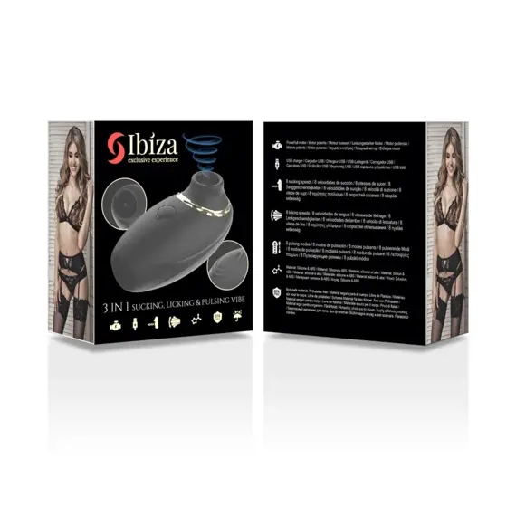 IBIZA - 3 в 1 клиторен стимулаторснимка 5