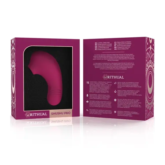 RITHUAL - SHUSHU PRO POCKET клитор стимулатор 2 POWERFUL ORCHID MOTORSснимка 5