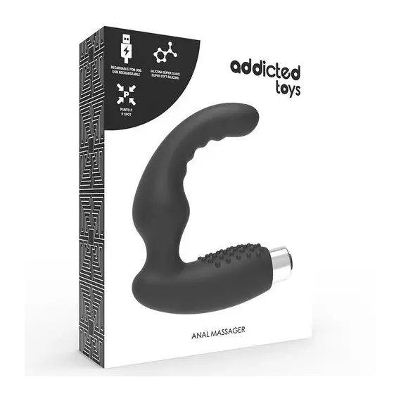 ADDICTED TOYS - PROSTATIC вибратор RECHARGEABLE MODEL 2 - черенснимка 5