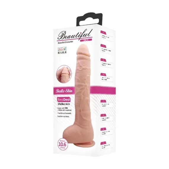 BAILE - FLEXIBLE реалистичен дилдоснимка 5