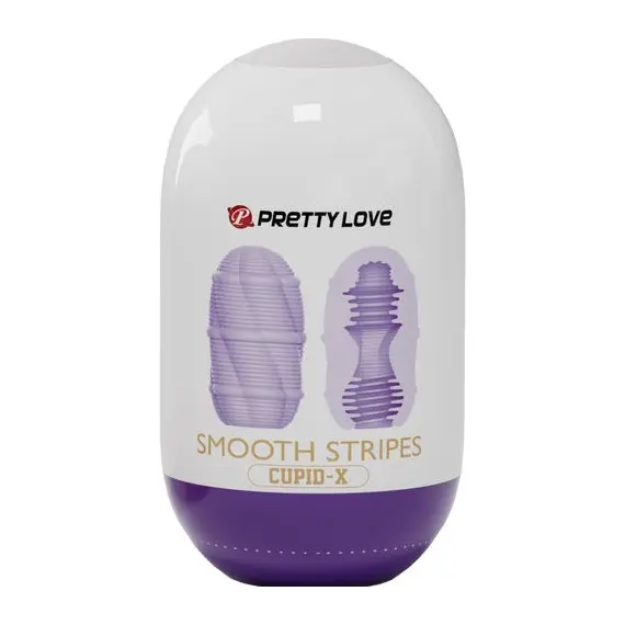 PRETTY LOVE - SMOOTH STRIPES CUPID мастурбатор EGGснимка 5