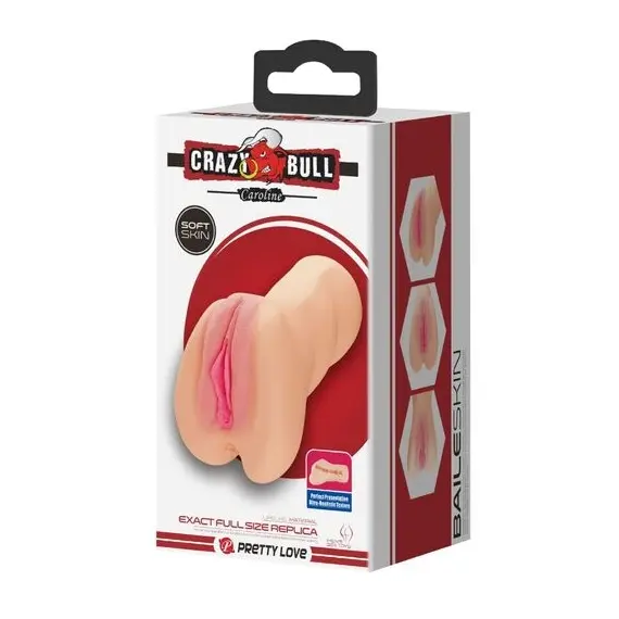 CRAZY BULL - CAROLINE вагина-SHAPED MASTUBADORснимка 5