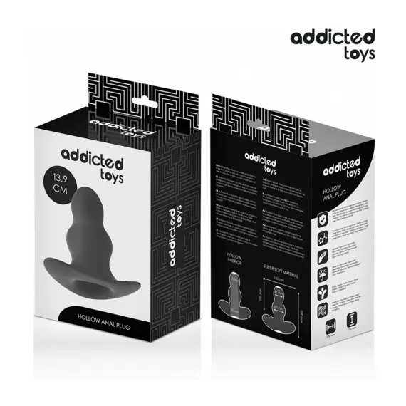 ADDICTED TOYS - HOLLOW ANAL PLUG силиконов SIZE XL 13.9 смснимка 5