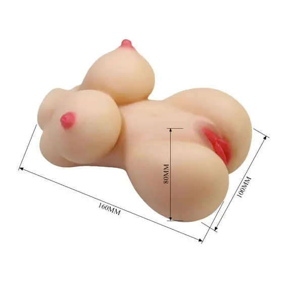 CRAZY BULL - HERTA MINI TORSO реалистичен FEMALE вагина 497 Gснимка 5