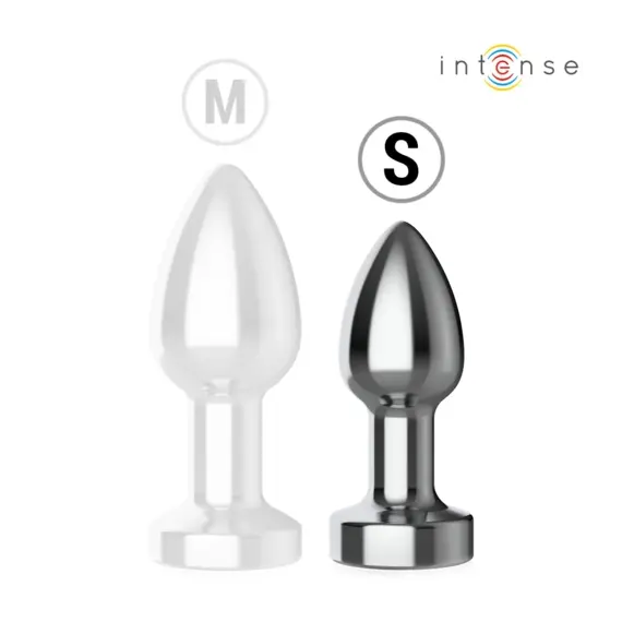 INTENSE - VIBRATING метален ANAL PLUG с LED LIGHTS и дистанционно управление - SIZE Sснимка 5