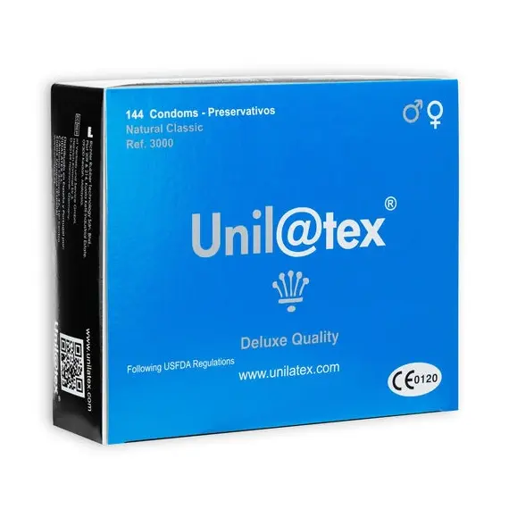 UNILATEX - Натурален PRESERVATIVES 144 бр.