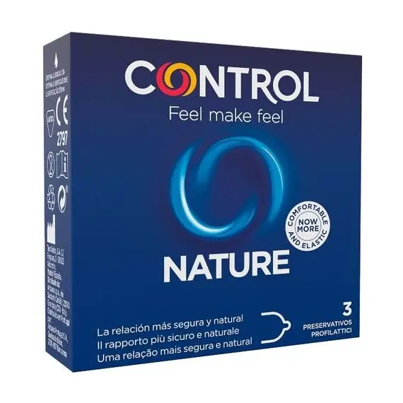CONTROL - ADAPTA NATURE презервативи 3 бр.