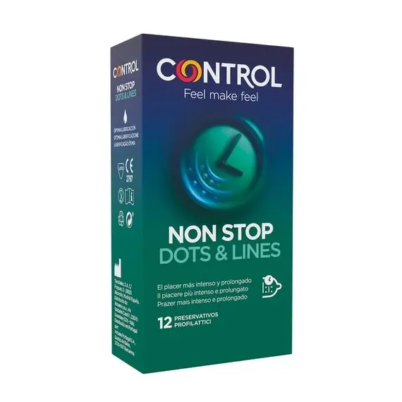 CONTROL - NONSTOP DOTS и LINES презервативи 12 бр.