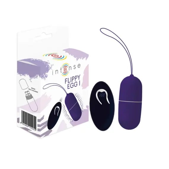 INTENSE - FLIPPY I VIBRATING EGG с дистанционно управление лилав
