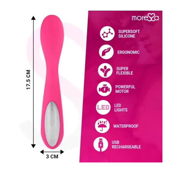 MORESSA - DRUSO PREMIUM силиконов RECHARGEABLE
