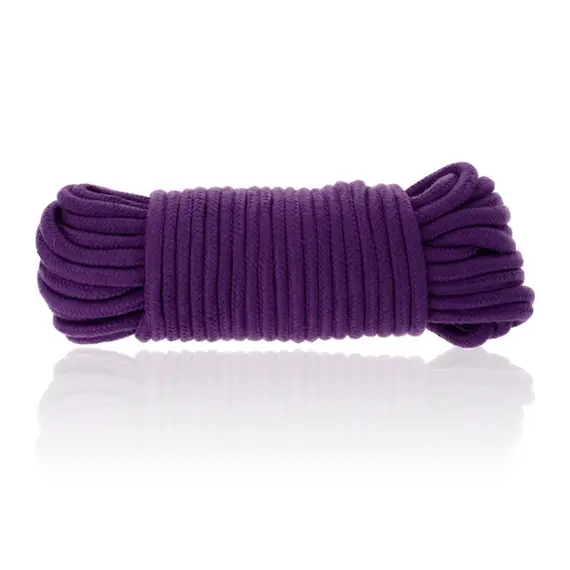 DARKNESS - COTTON BONDAGE въже 20 METERS LILAC