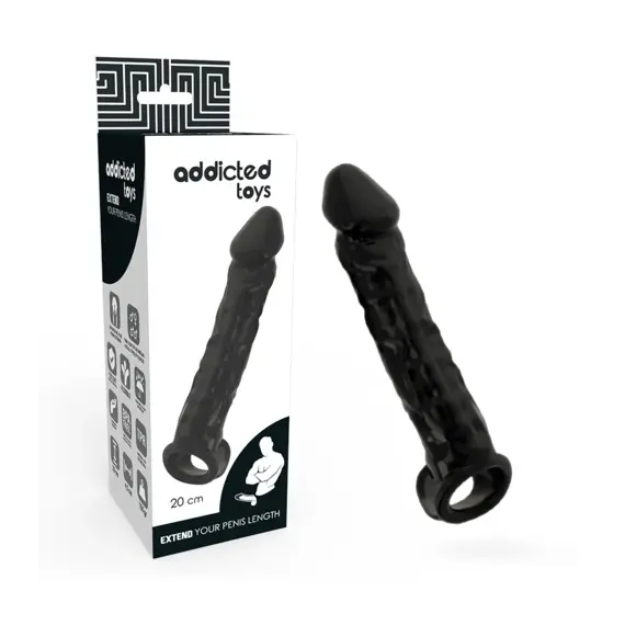 ADDICTED TOYS - DONG EXTENSION черен