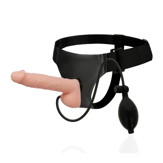 HARNESS ATTRACTION - RNES PETER с INFLATABLE PENIS 18 см -O- 3.5 см
