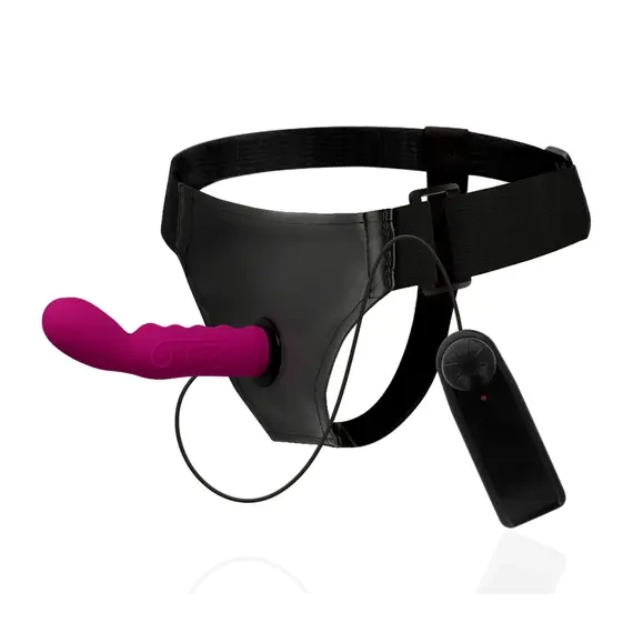 HARNESS ATTRACTION - RNES WALTER с VIBRATION 15.5 см -O- 3.7 см