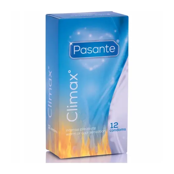 PASANTE - CLIMAX 6 HEAT EFFECT + 6 COOL EFFECT / 12 бр.