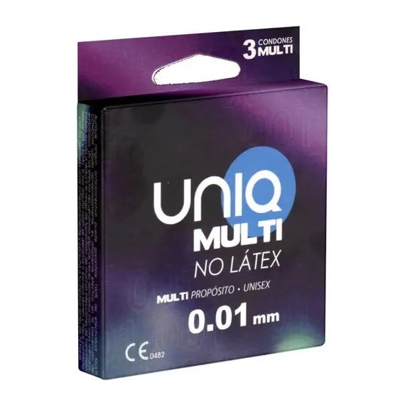 UNIQ - MULTI без латекс презервативи 3 бр.