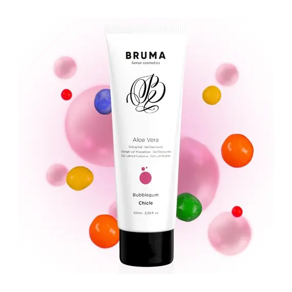 BRUMA - ALOE VERA SLIDING GEL BUBBLEGUM FLAVOR 100 ML