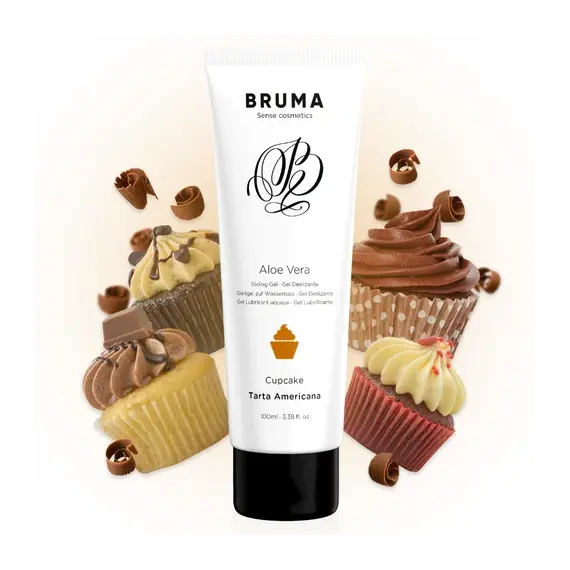 BRUMA - ALOE VERA SLIDING GEL CUPCAKE FLAVOR 100 ML