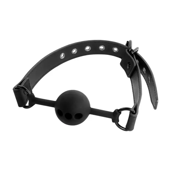 FETISH SUBMISSIVE BONDAGE - BREATHABLE силиконов BALL гег