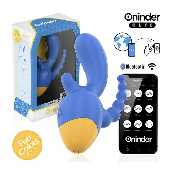 ONINDER CUTE - LOVE 3 SOME TRIPLE вибратор - FREE WORLDWIDE APP