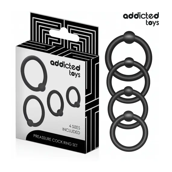 ADDICTED TOYS - Комплект OF PRESSURE силиконов RINGS