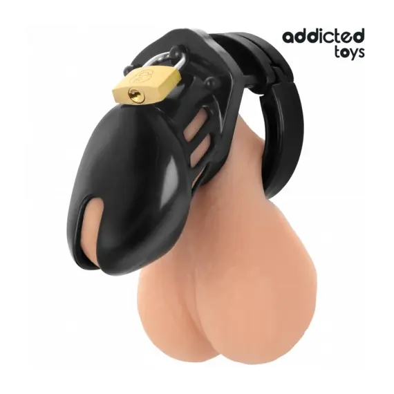ADDICTED TOYS LOCKED - OBSIDIAN HOLD клетка за пенис SIZE S