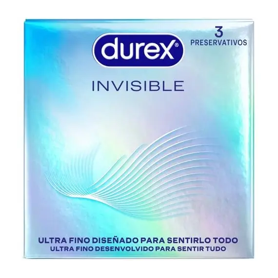 DUREX - ULTRA THIN INVISIBLE презервативи 3 бр.