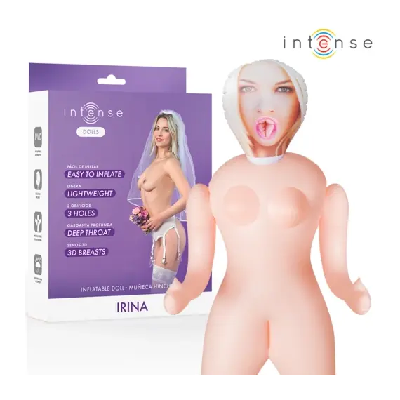 INTENSE DOLLS - IRINA INFLATABLE DOLL с THREE ORIFICES
