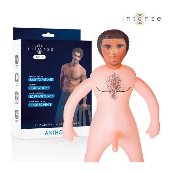 INTENSE DOLLS - ANTHONY INFLATABLE DOLL с 3D PENIS