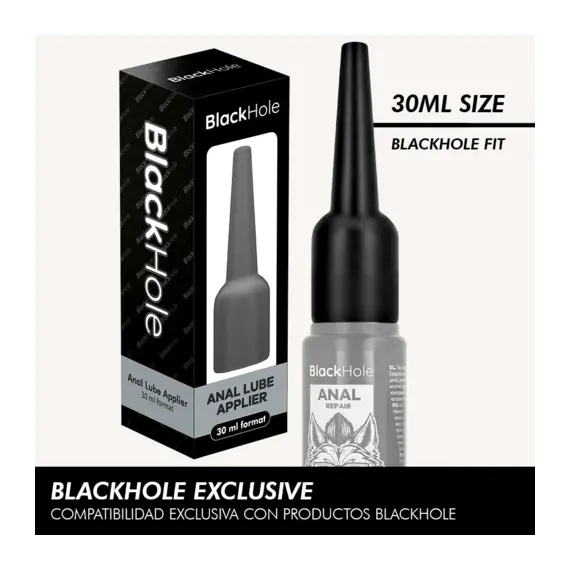 BLACK HOLE - ANAL LUBE APPLIER S SIZE 30 ML