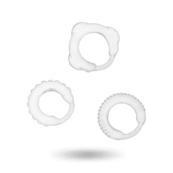 ADDICTED TOYS - C-RING комплект прозраченснимка 2